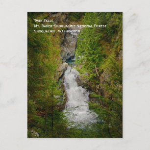 Twin Falls Postcard Postkarte