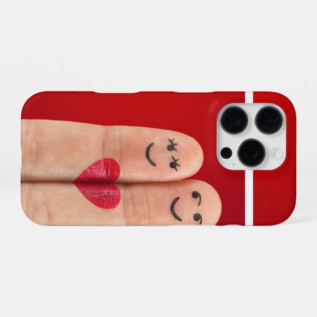 Twin Finger iPhone 16 Pro Hülle (Rückseite (Horizontal))