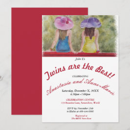 TWIN GIRLFRIENDS sont la MEILLEURE INVITATION PART