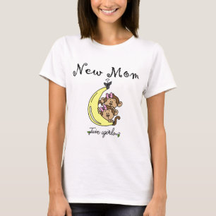 Twin Girls New Mom T-shirts et cadeaux