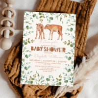 Twin Girls Niedlich Baby Bison Baby Dusche