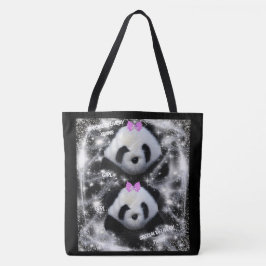 Twin Girls Tote Bag Tasche