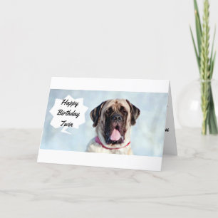 **TWIN** GLAD, DASS ICH GEBURTSTAGE MIT "YOU" TEIL KARTE