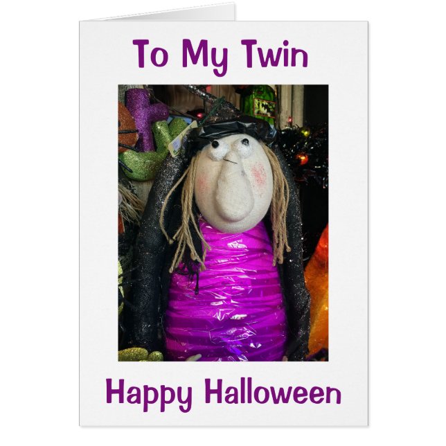 TWIN-HAPPY HALLOWEEN DE CETTE SORTE CUTE (Devant)