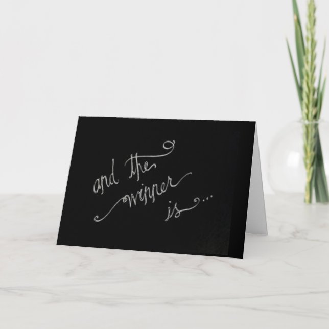 **TWIN** ICH HABE SIE UND SIE HABEN MIR CHRISTMAS KARTE (Vorderseite)