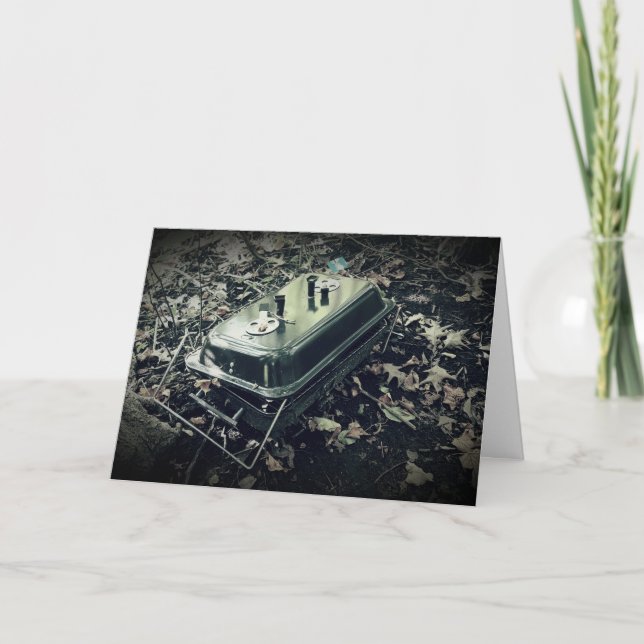 "Twin Lake Cookout" Carte Get Well Card (Devant)