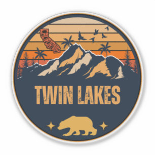 Twin Lakes, Kalifornien Aufkleber