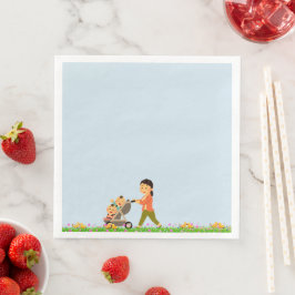 Twin Mama Napkins Serviette