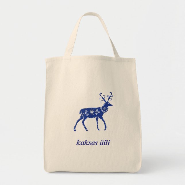Twin Mama Tote Bag Tragetasche (Vorne)