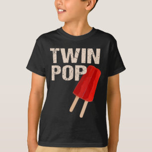Twin-Pop-Shirt-Geschenk für Opa Zwillings-Vater Va T-Shirt