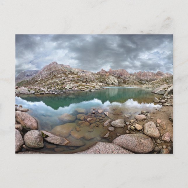 Twin Seen - Chicago Basin - Colorado Postkarte (Vorderseite)