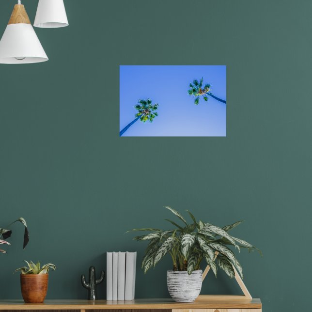 Twin Sentinels vom Malteser Himmel Poster (Wohnzimmer 1)
