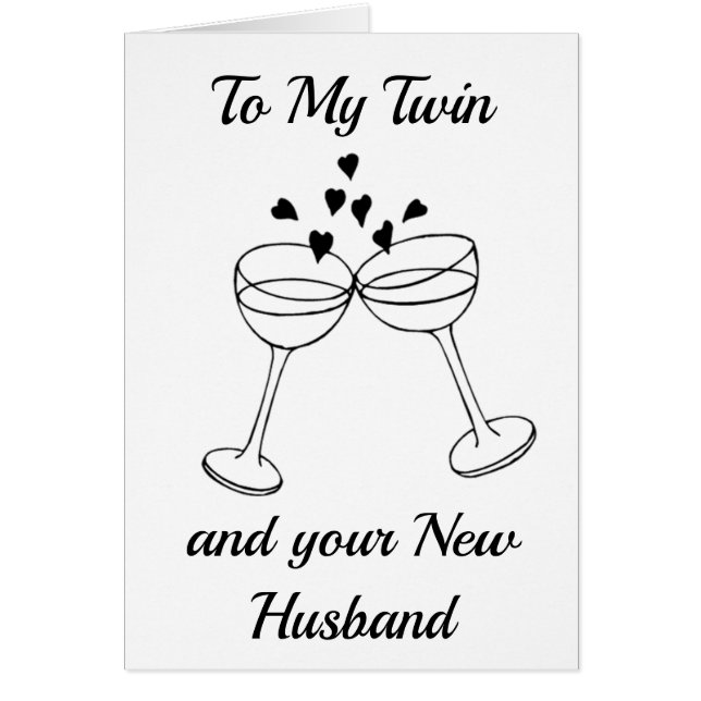 ***TWIN SISTER*** FEIERT IHREN LIEBE WEDD DAY (Vorne)