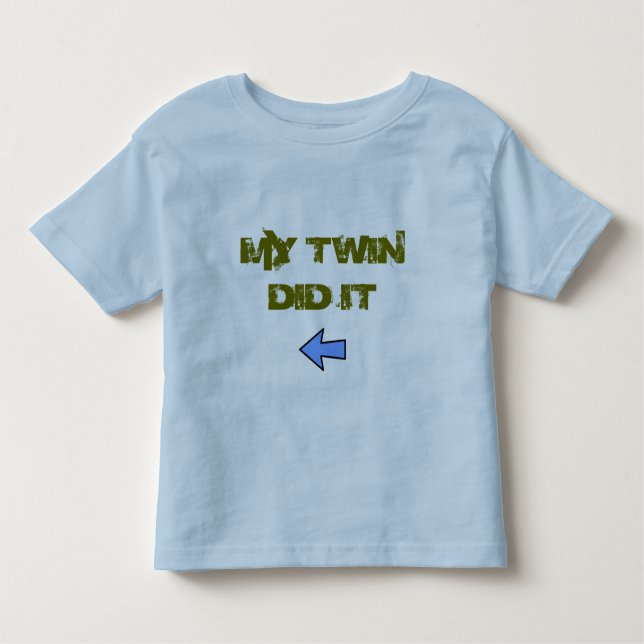 Twin tat es kleinkind t-shirt (Vorderseite)
