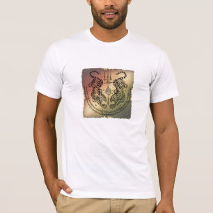 Twin Tigers Sak Yant T - Shirt   fett und klassisc