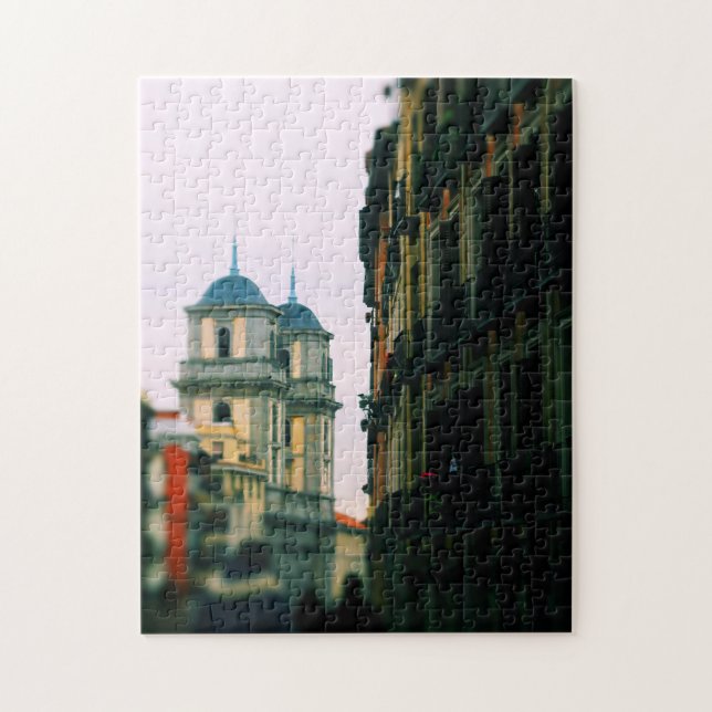 Twin Tower - Madrid, Spanien - Puzzlespiel (Vertikal)