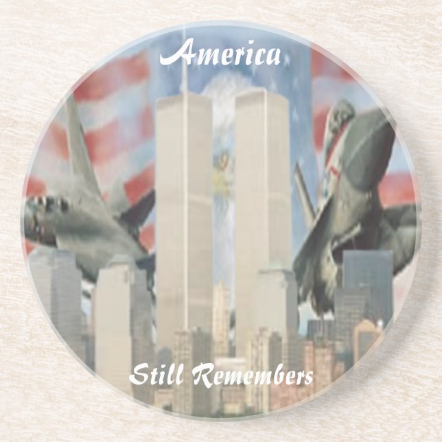 Twin Towers 9/11 Dessous de verre du souvenir (Devant)