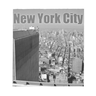 Twin Towers World Trade Center NYC Notizblock
