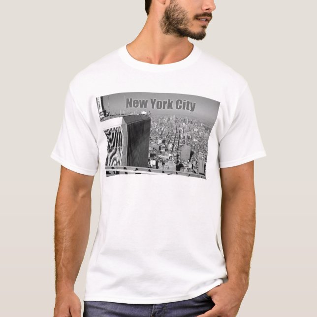 Twin Towers World Trade Center NYC T-Shirt (Vorderseite)