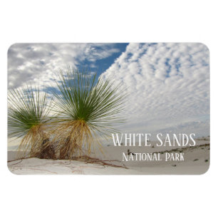 Twin Yuccas, Nationalpark des weißen Sandes Magnet