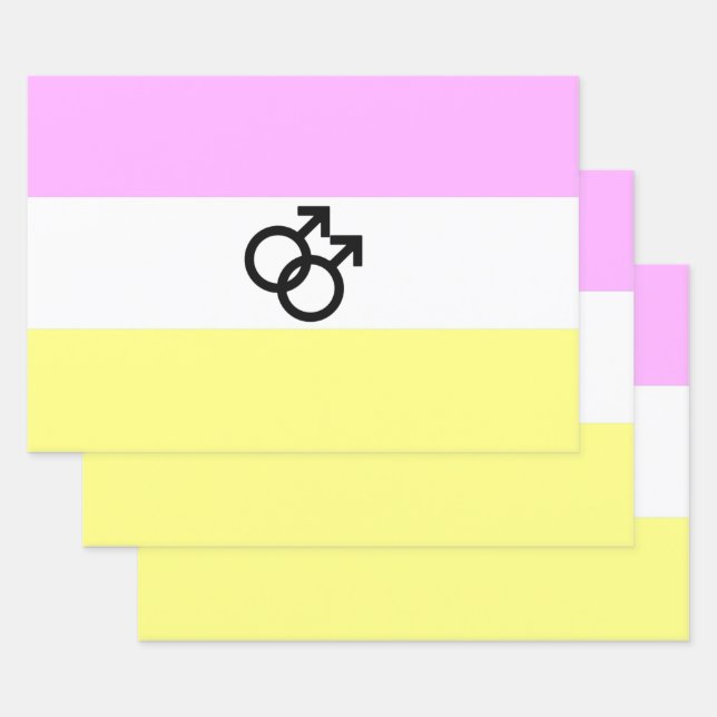 Twink Pride Flag Geschenkpapier Set (Set)
