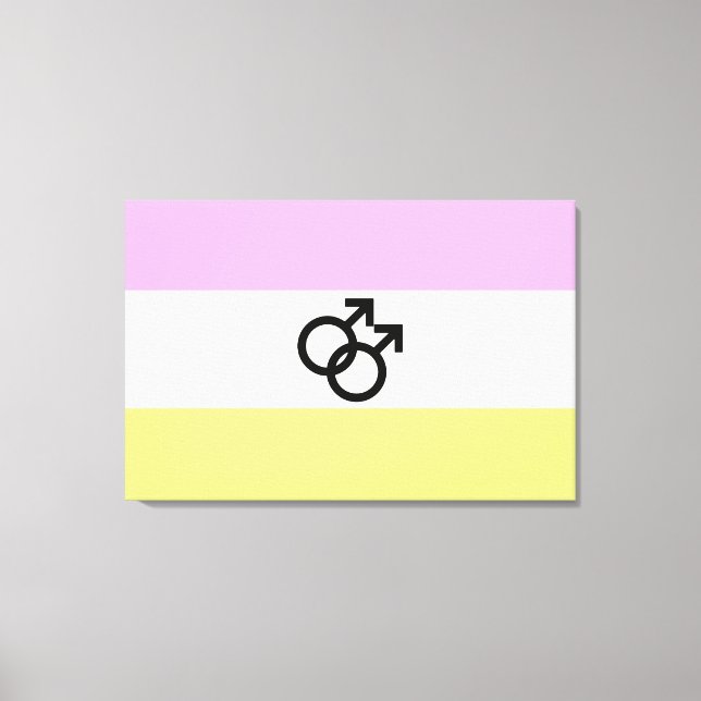 Twink Pride Flag Leinwanddruck (Vorderseite)