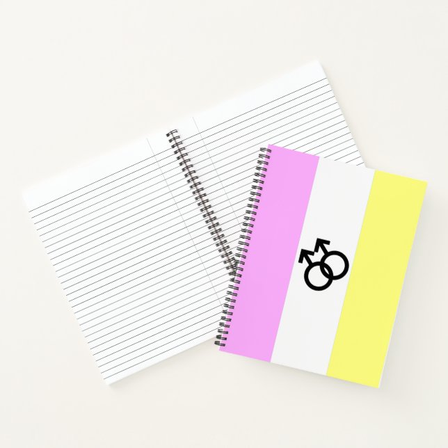 Twink Pride Flag Notizbuch (Innenseite)