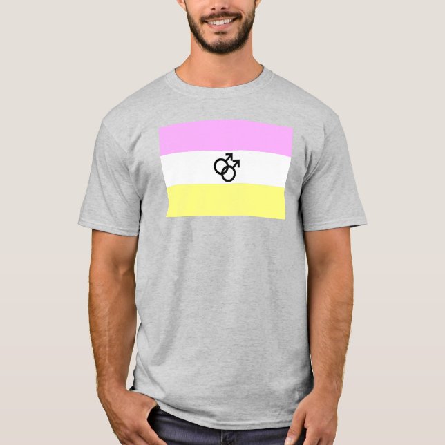 Twink Pride Flag T-Shirt (Vorderseite)