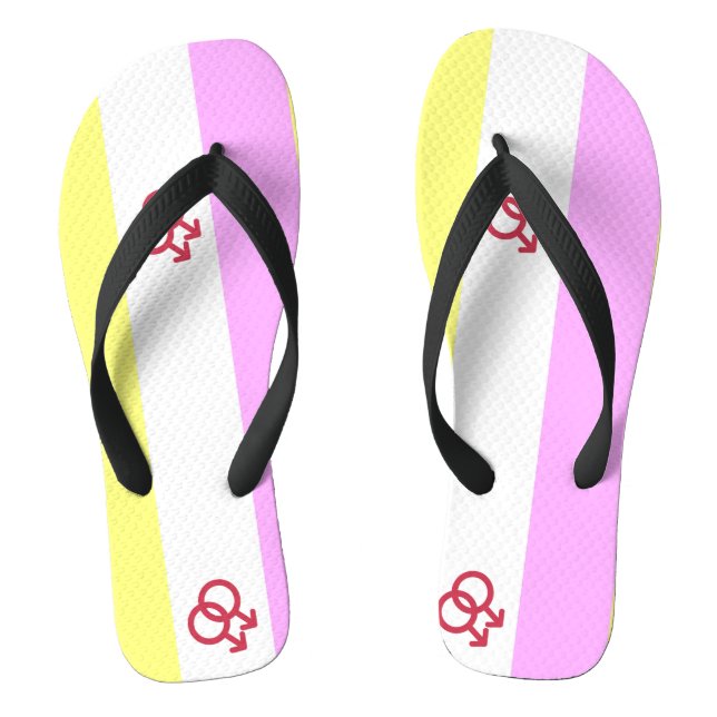 Twink Pride Flip Flops (Fußbett)