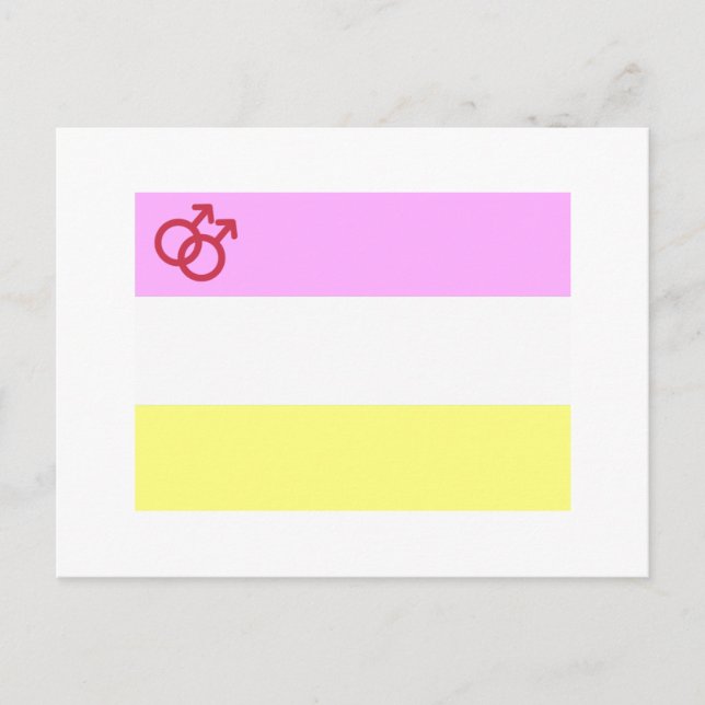 Twink Pride Postkarte (Vorderseite)
