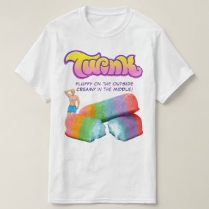 Twink Regenbogenkuchen Gay Pride LGBTQ+ T-Shirt