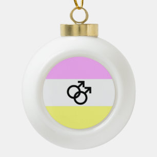 Twink-Stolzflagge Keramik Kugel-Ornament