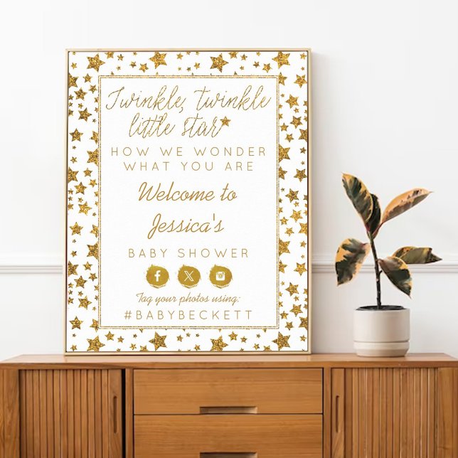Twink, Twinkle Little Star Baby Dusche Empfang Poster (Von Creator hochgeladen)