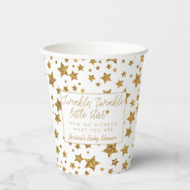 Twink, Twinkle Little Star Baby Dusche Pappbecher