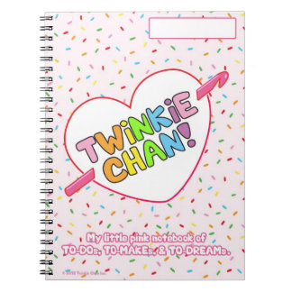 Twinkie Chan wenig rosa Notizbuch Notizblock