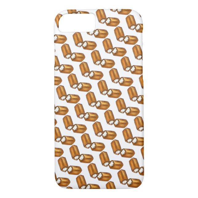 Twinkie Creme-gefüllter Imbiss Feinschmecker druck Case-Mate iPhone Hülle (Rückseite)