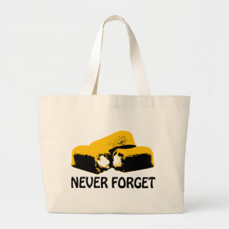 Twinkies vergessen nie hochauflösenden Entwurf Jumbo Stoffbeutel