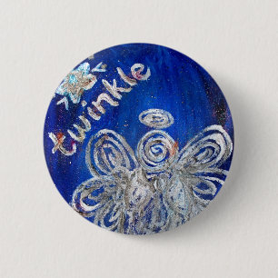 Twinkle Angel Button