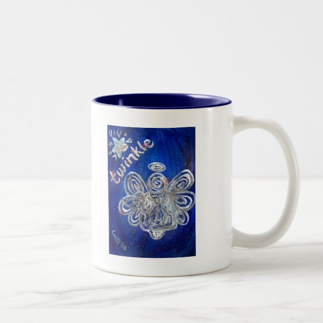 Twinkle Angel Zweifarbige Tasse (Rechts)