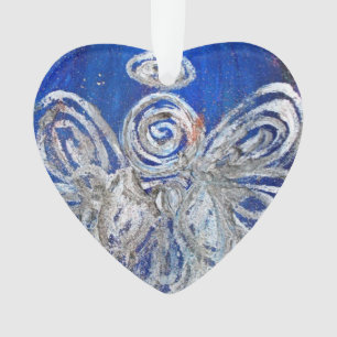 Twinkle Argent Angel Art Cadeau de vacances