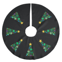 Twinkle-Baum Polyester Weihnachtsbaumdecke