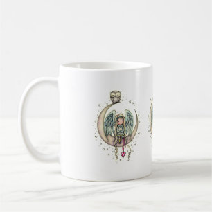 Twinkle Kleine Engel und Illustrierte Kunst Kaffeetasse