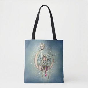 Twinkle Kleine Engel und Illustrierte Kunst Tasche