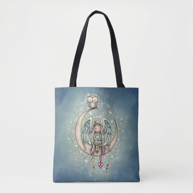 Twinkle Kleine Engel und Illustrierte Kunst Tasche (Vorderseite)