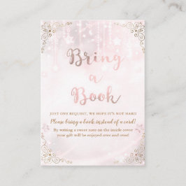 Twinkle kleine Star Rose Gold Buchen Baby Begleitkarte