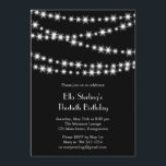 Twinkle Lights - Einladung zum Geburtstag (schwarz<br><div class="desc">Die vielen Lichtstränge machen diese Einladung wirklich strahlend. Es ist leicht,  für jedes Alter anzupassen. Es wird auf dem Basispapier gezeigt; Ich empfehle jedoch den Glanz des Metalleispapiers,  um den Glanz der Lichter herauszubringen.</div>