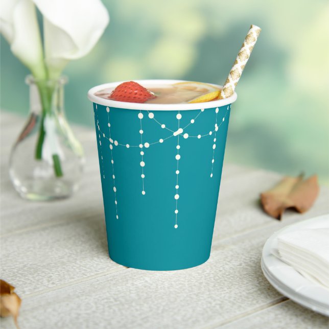 Twinkle Lights Fairy Party Cups Pappbecher (In Situ)
