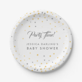 Twinkle Little Star Baby Dusche Teller