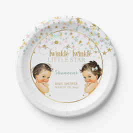 Twinkle Little Star Baby Gender Reveal Pappteller