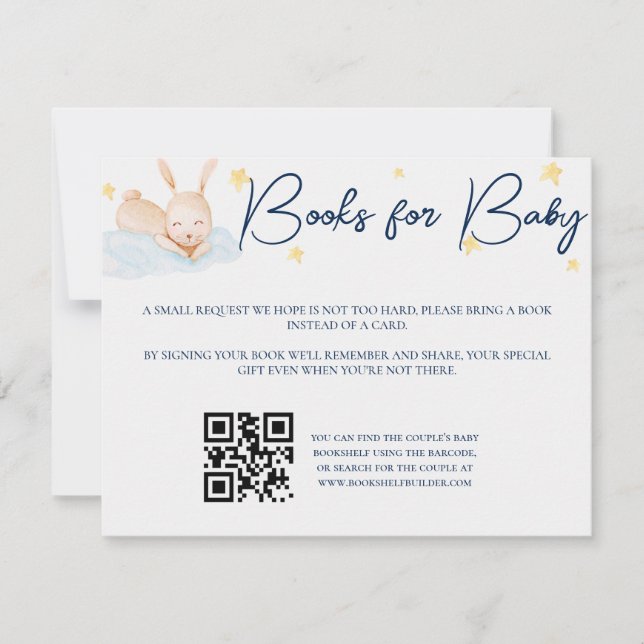Twinkle Little Star Baby Showkarte Mitteilungskarte (Vorderseite)